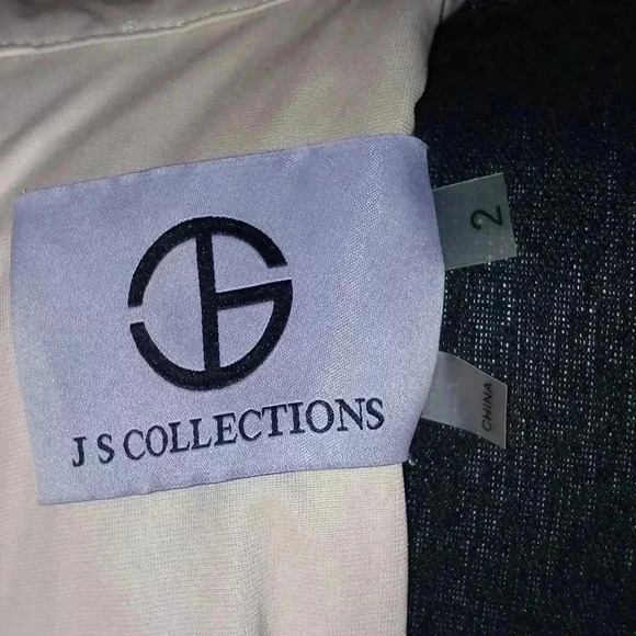 JS COLLECTIONS Angela Midi Dress sz 2 - Picture 7 of 11